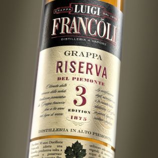 GRAPPA Luigi Francoli RISERVA 3 - 700ml
