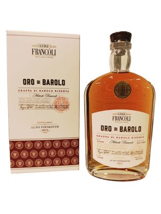 GRAPPA Luigi Francoli ORO DI BAROLO  -700ml